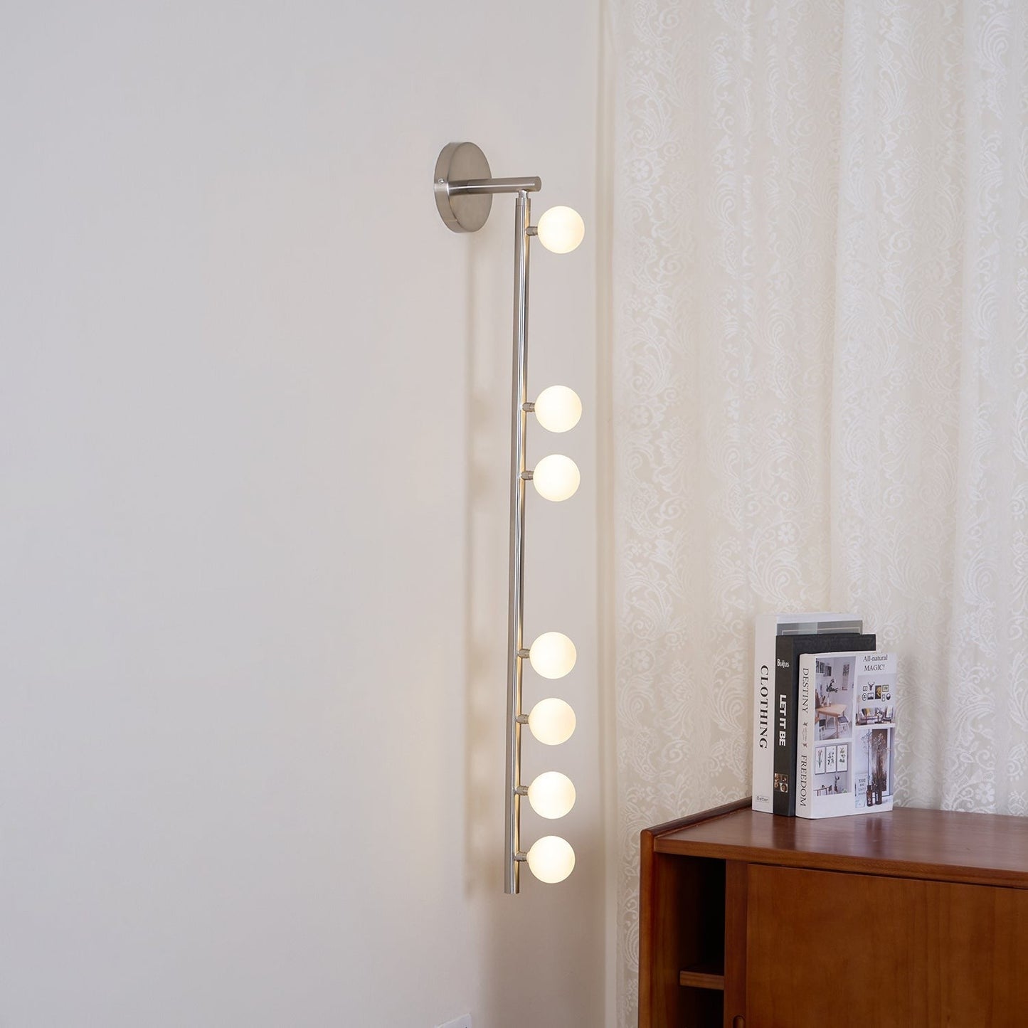 Brass Halo Tube Wall Light, Bathroom Wall Sconce, detail 41