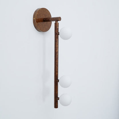 Brass Halo Tube Wall Light, Bathroom Wall Sconce, detail 80