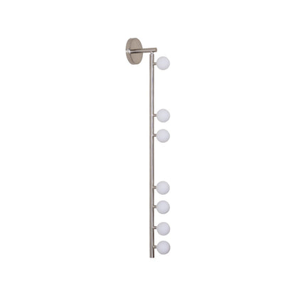 Brass Halo Tube Wall Light, Bathroom Wall Sconce, detail 91