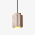 Caelia Travertine Pendant Light - Tianguang Alabaster Lighting