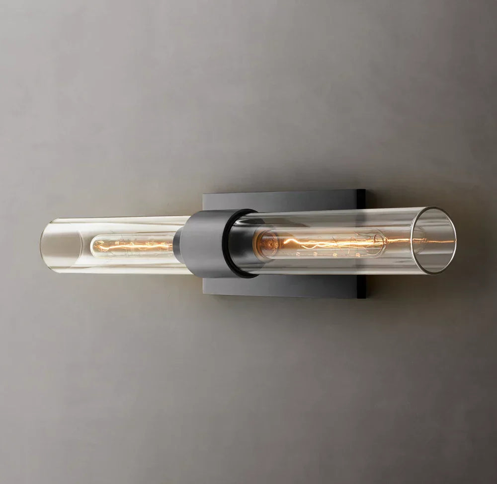 Ravelle Linear Wall Light, Bathroom Wall Sconce, detail 14