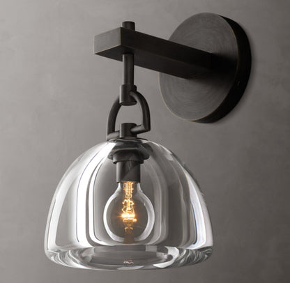 Botanist Dome Wall Light, Bedroom Wall Sconce, detail 18