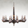 Inverness 52.5 inch Ceiling Marble Chandelier Light - Tianguang Alabaster Lighting