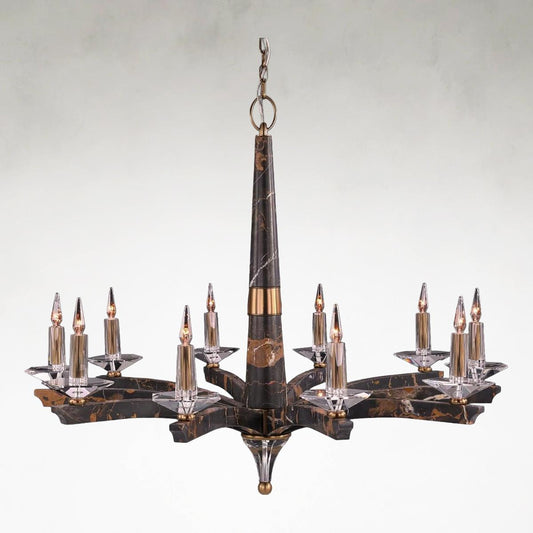 Inverness 52.5 inch Ceiling Marble Chandelier Light - Tianguang Alabaster Lighting