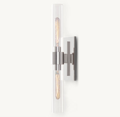 Ravelle Linear Wall Light, Bathroom Wall Sconce, detail 21