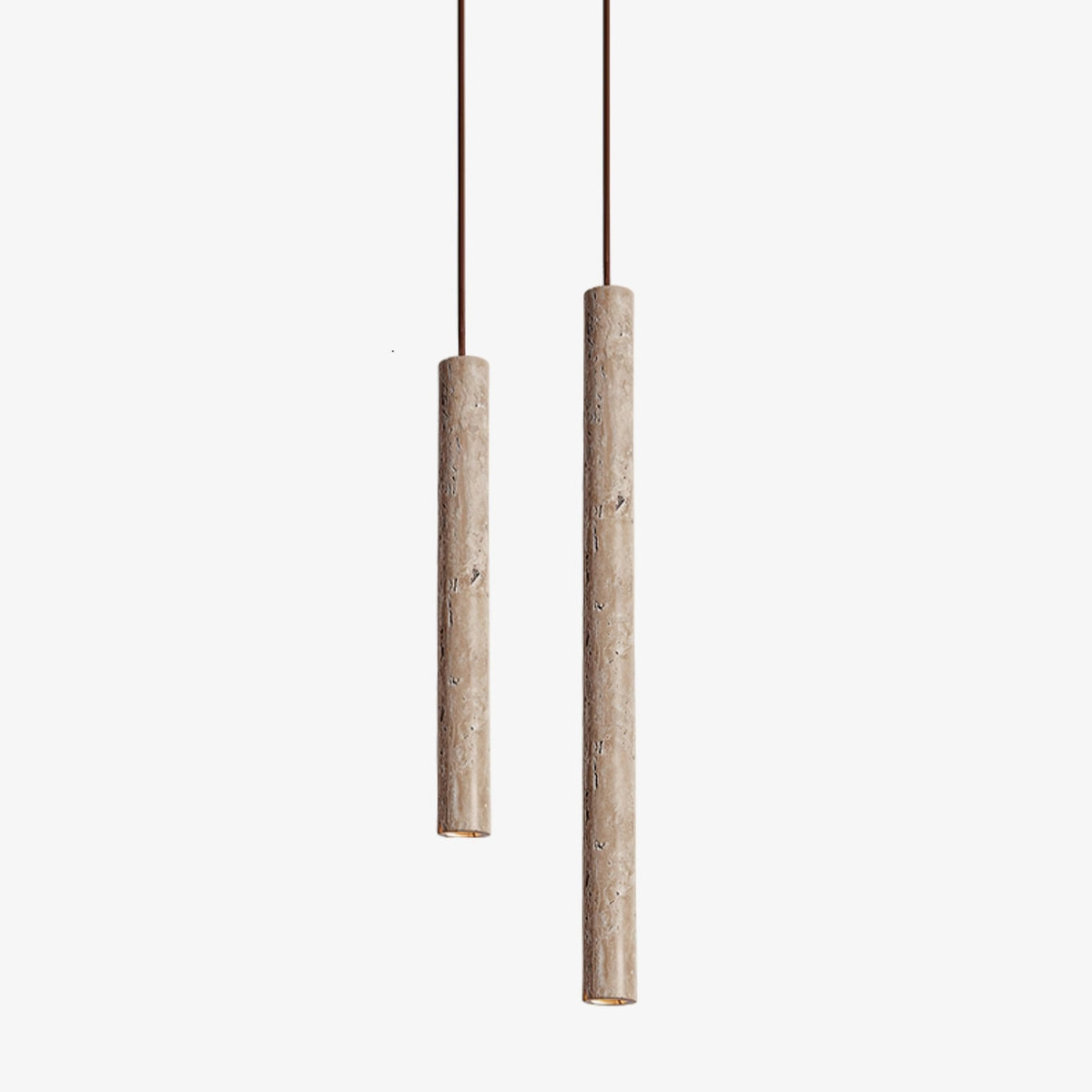 Elian Travertine Pendant Light - Tianguang Alabaster Lighting