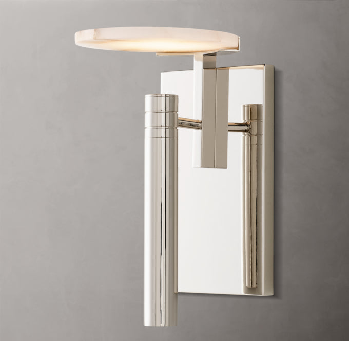 Melange Disc Wall Light, Bathroom Wall Sconce, detail 10