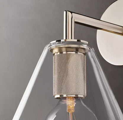 Utilitaire Funnel Shade Wall Light, Bathroom Wall Sconce, detail 15
