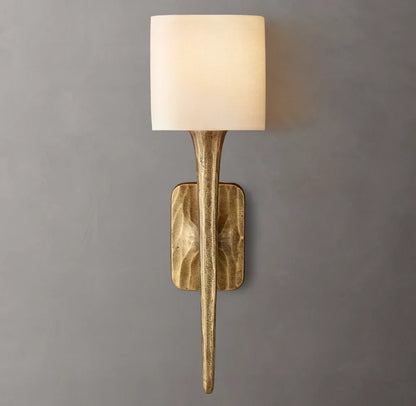 Thaddeus Shaded Wall Light, Bathroom Wall Sconce, detail 5