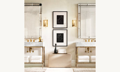 Ravelle Wall Light, Bathroom Wall Sconce, detail 12
