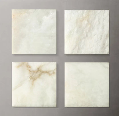Hand-Carved Alabaster Wall Light, Bathroom Wall Sconce, detail 6