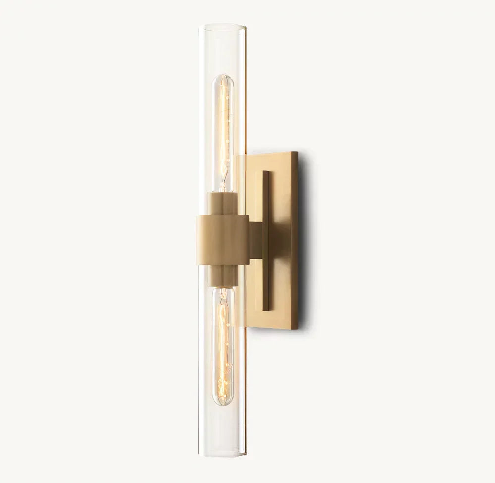 Ravelle Linear Wall Light, Bathroom Wall Sconce, detail 7