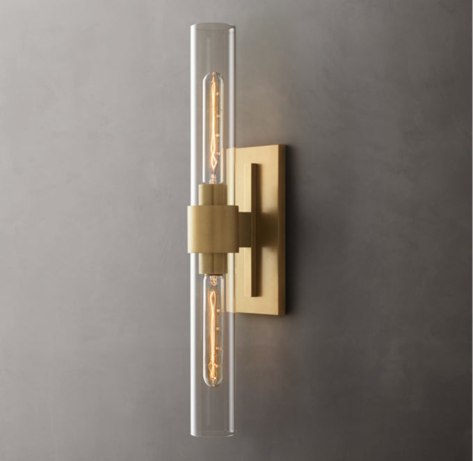 Ravelle Linear Wall Light, Bathroom Wall Sconce, detail 23