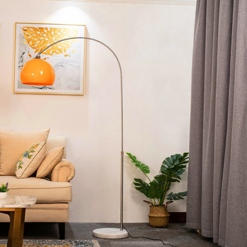 Modern Minimalist Fishing-Style Marble Floor Lamp Contemporary Home Lighting - Tianguang Alabaster Lighting