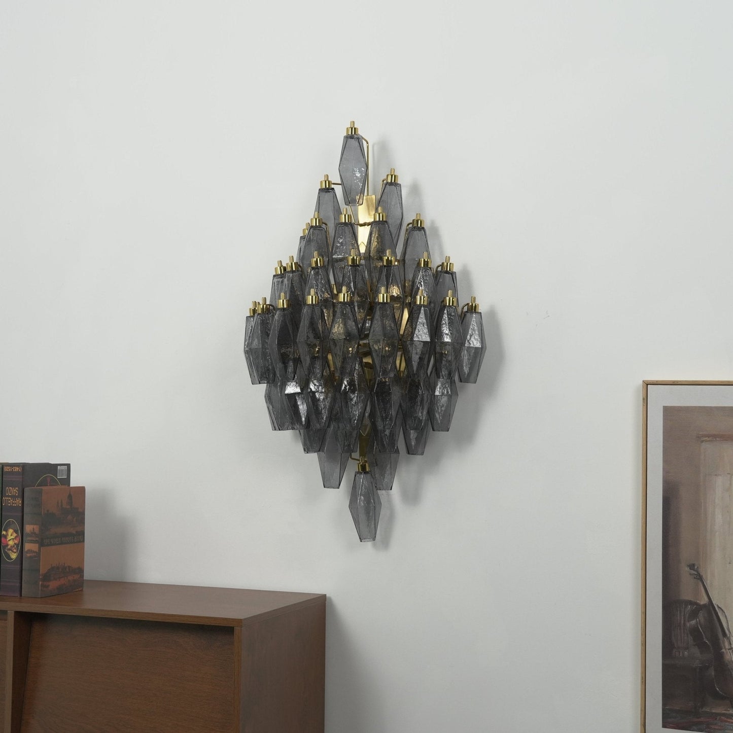 Sorrento Wall Light, Hardwired Wall Sconce, detail 5