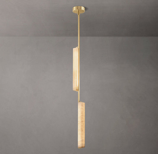 Audubon Alabaster Pendant - Tianguang Alabaster Lighting