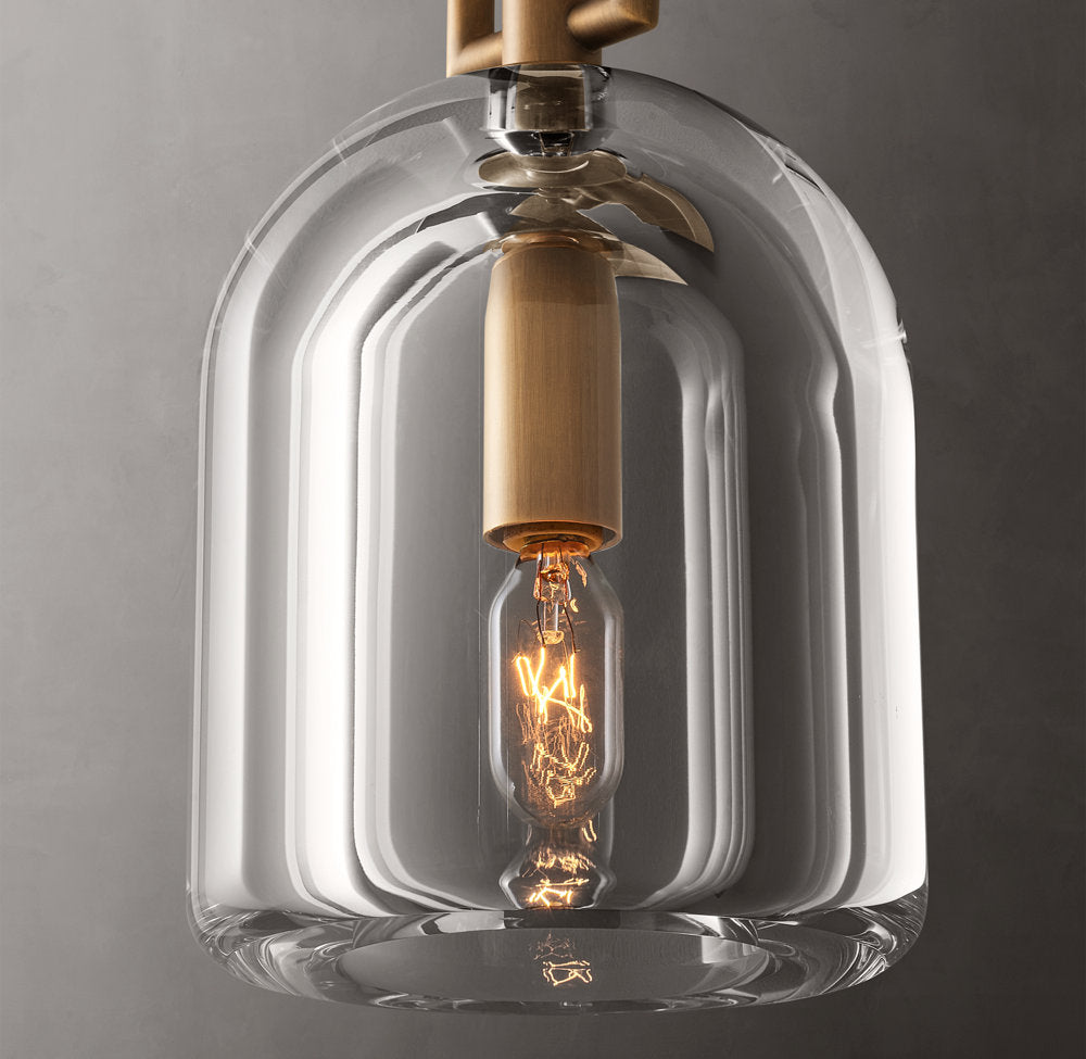 Botanist Cloche Wall Light, Bedroom Wall Sconce, detail 6