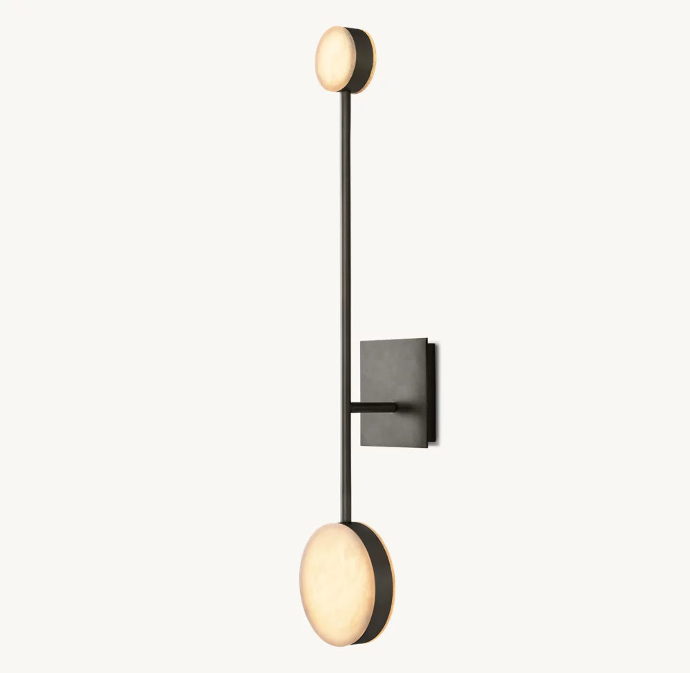 Alexander Wall Light 28", Bedroom Wall Sconce, detail 11