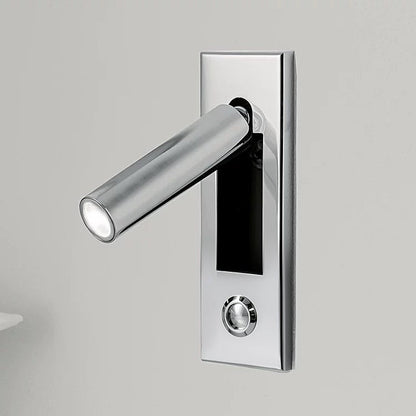 Metal Flush-Fold Bedside Reading Light, Bedroom Wall Sconce, detail 17