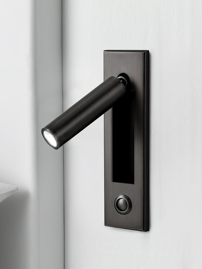 Metal Flush-Fold Bedside Reading Light, Bedroom Wall Sconce, detail 63