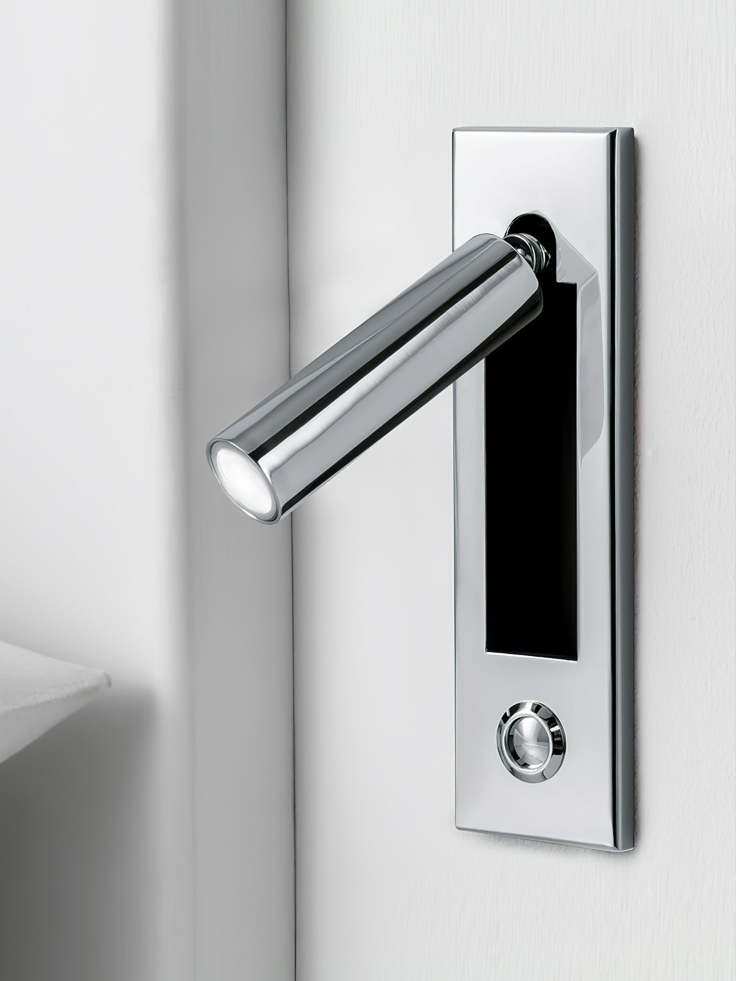 Metal Flush-Fold Bedside Reading Light, Bedroom Wall Sconce, detail 67