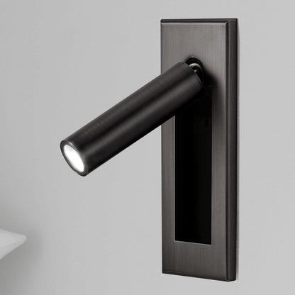Metal Flush-Fold Bedside Reading Light, Bedroom Wall Sconce, detail 6