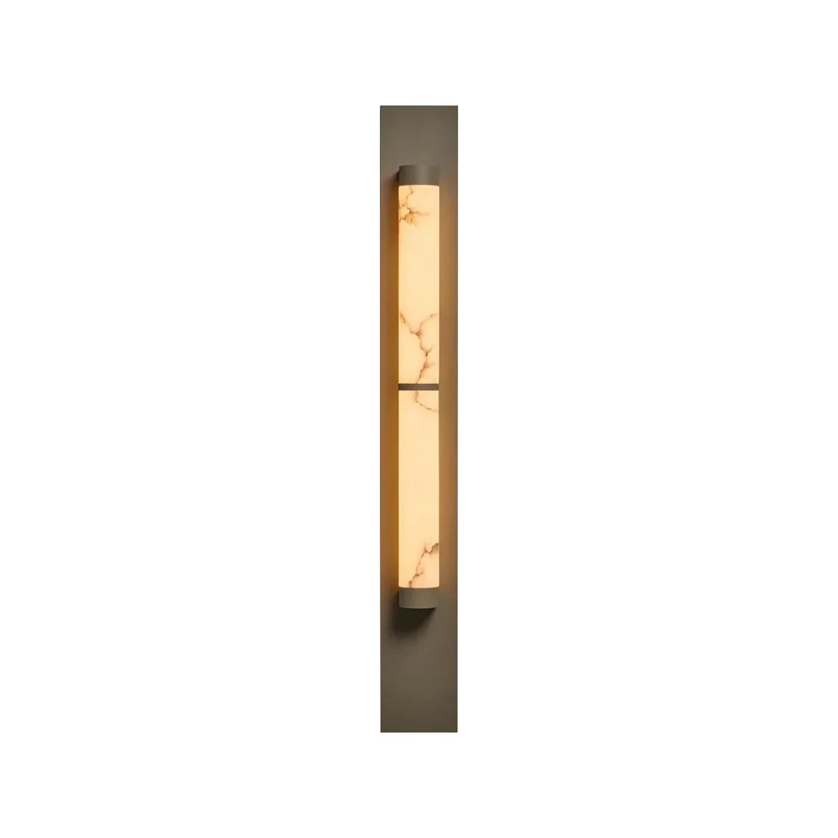 Geo Columnar Linear Alabaster Wall Sconce - Tianguang Alabaster Lighting