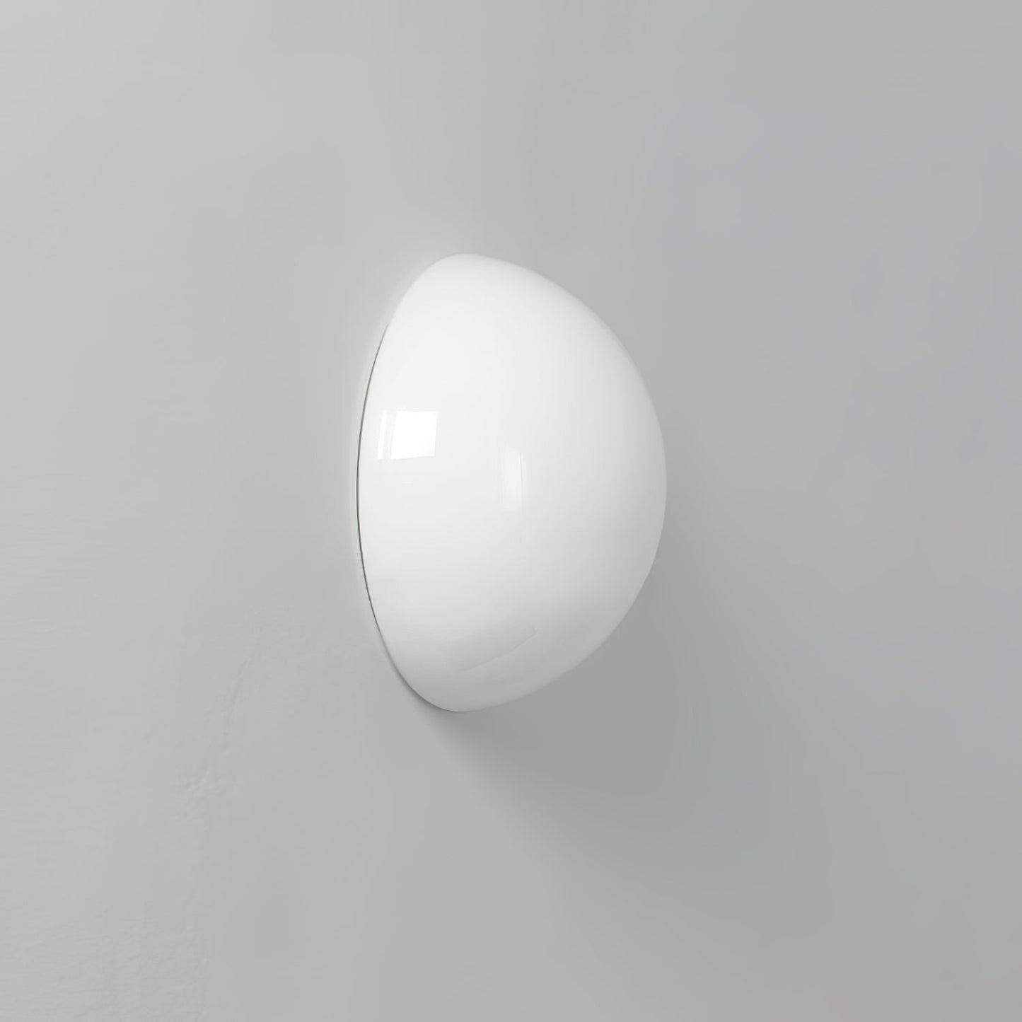 Hemera Half-Globe Wall Light, Bedroom Wall Sconce, Metal, ∅ 5.9″ x H 5.9″