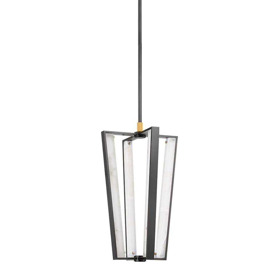 Edgemere 16" Wide LED Alabaster Pendant - Tianguang Alabaster Lighting