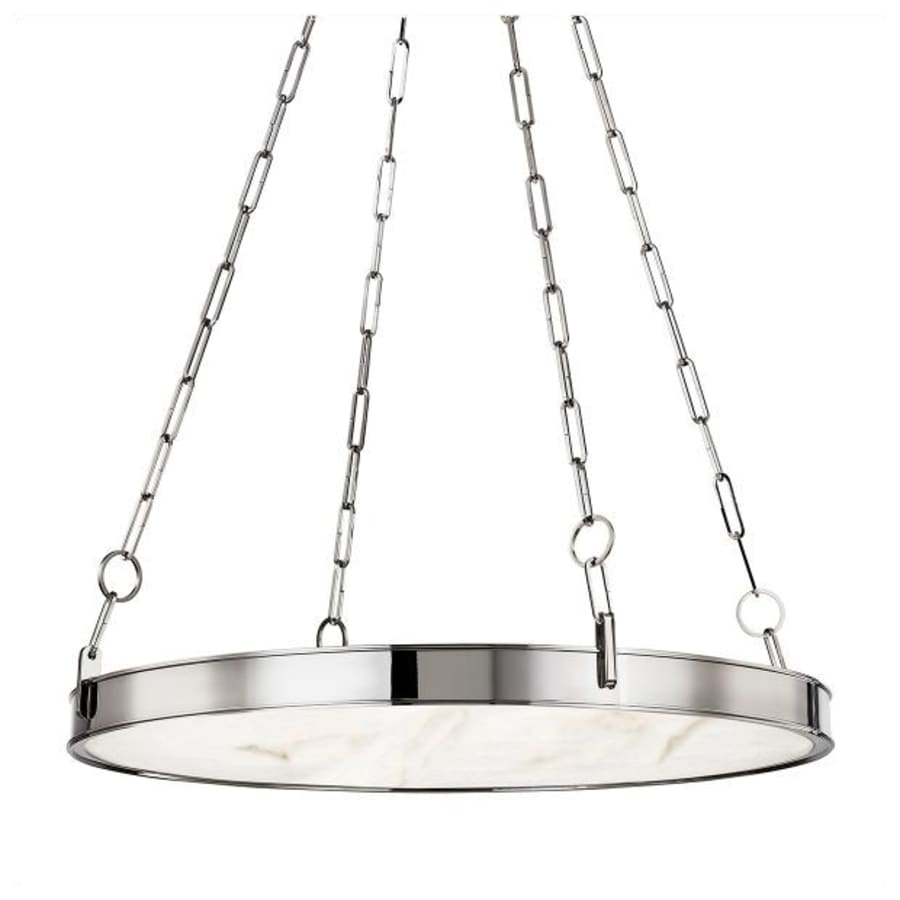 Kirby 30" Wide LED Alabaster Chandelier 30 in Dia - Tianguang Alabaster Lighting