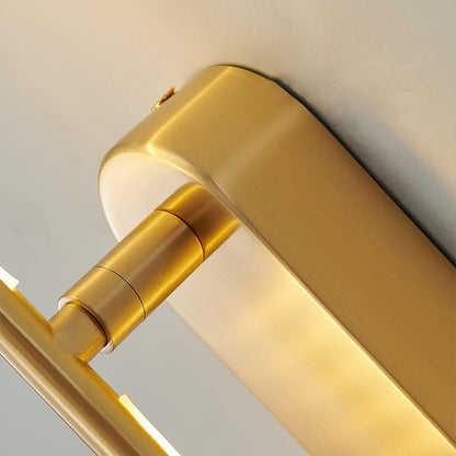Linear Brass Wall Light, Bedroom Wall Sconce, detail 44