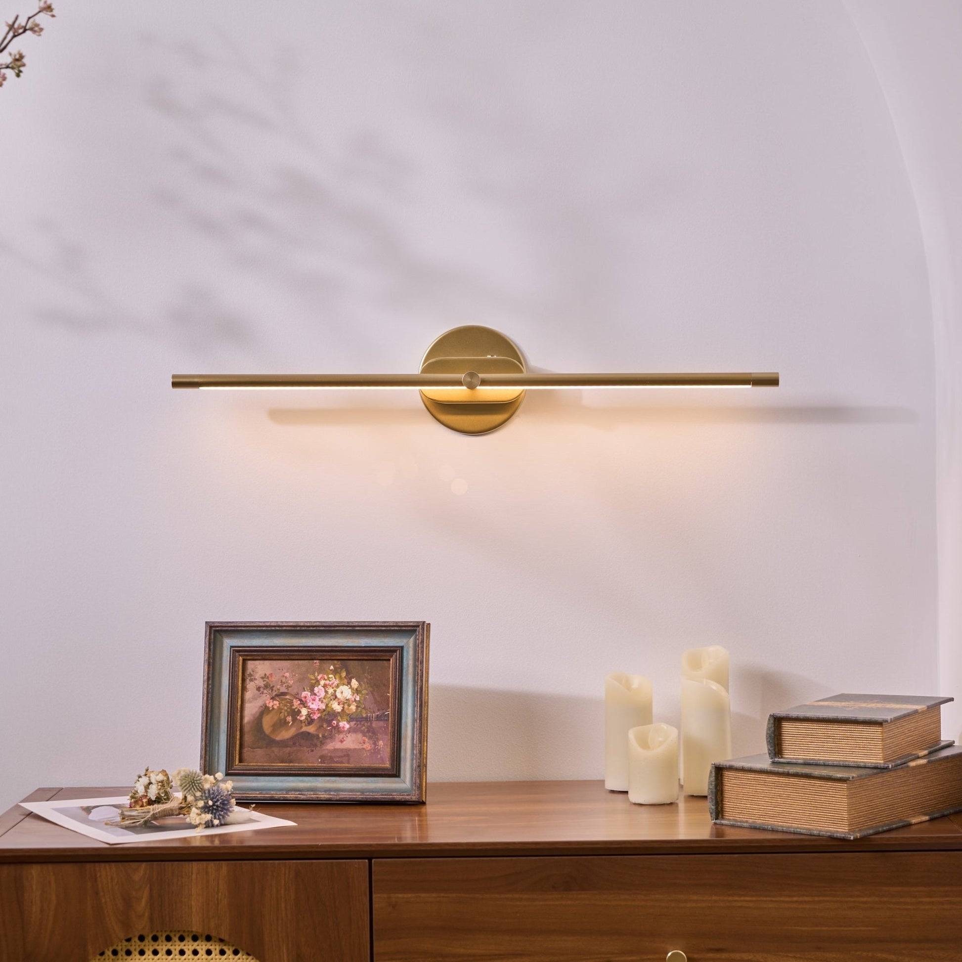 Linear Rechargeable LED Wall Light, Bathroom Wall Sconce, detail 16