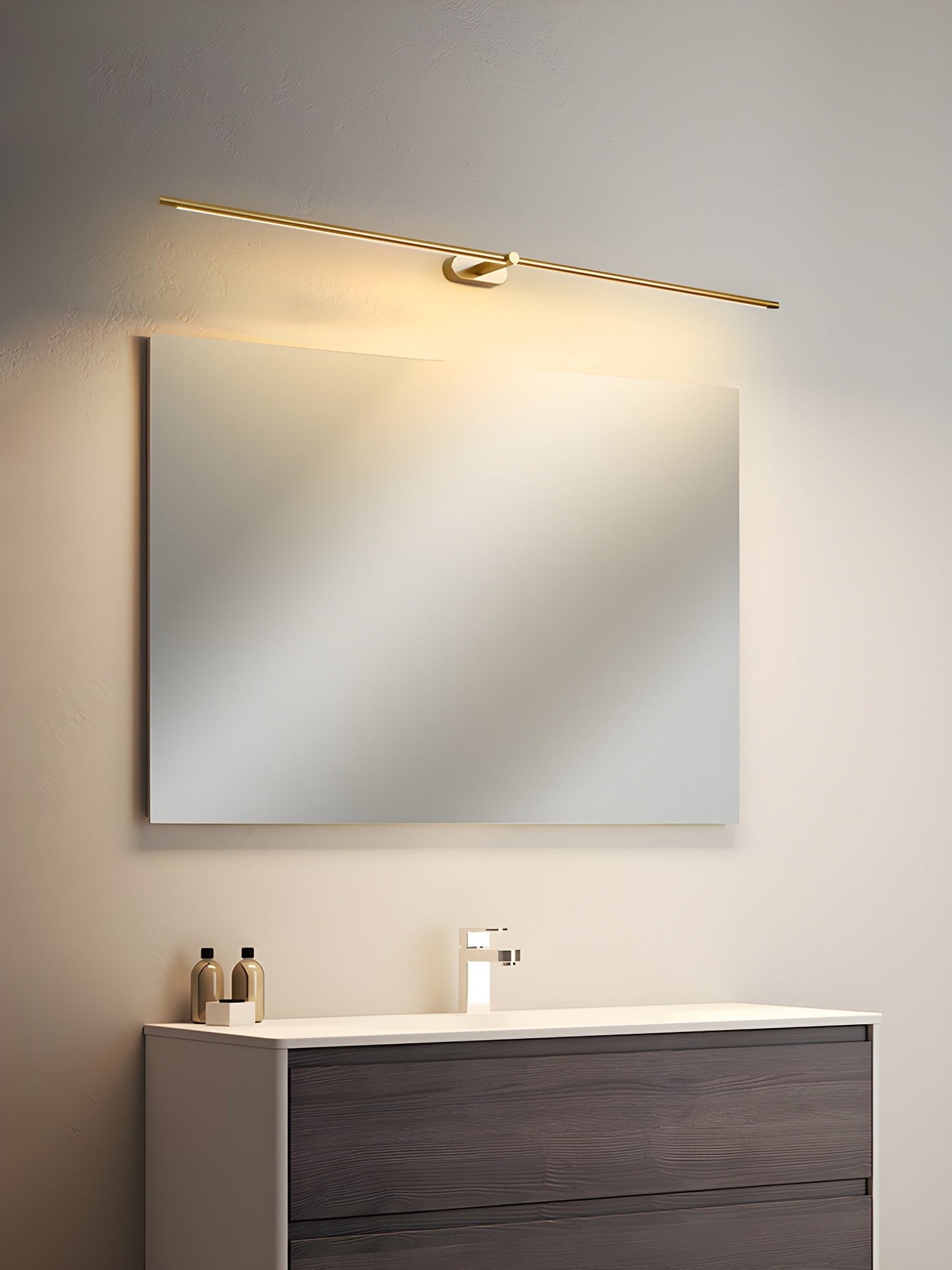 Linear Rechargeable LED Wall Light, Bathroom Wall Sconce, detail 23