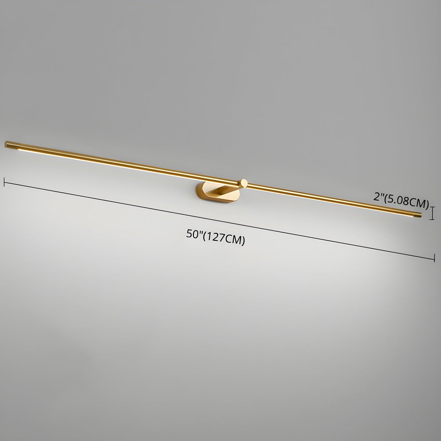 Linear Rechargeable LED Wall Light, Bathroom Wall Sconce, detail 32