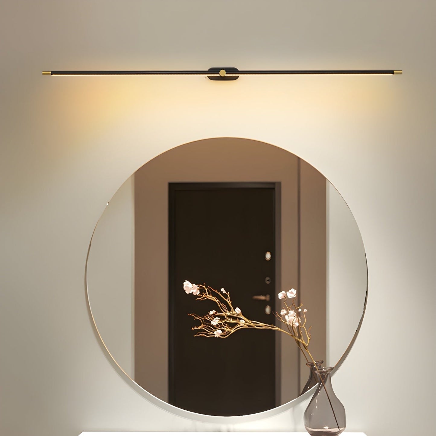 Linear Rechargeable LED Wall Light, Bathroom Wall Sconce, detail 35