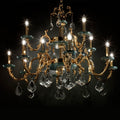 Luxury Italian Marble Gold Chandelier - Tianguang Alabaster Lighting
