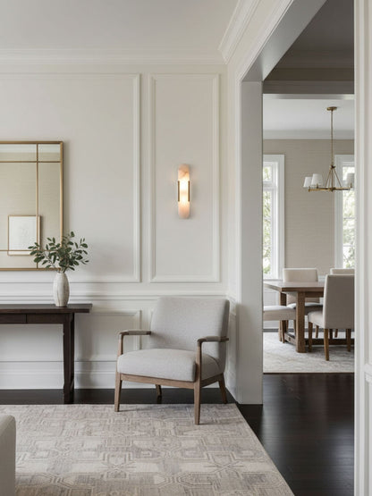 Melange Alabaster Wall Light, Bedroom Wall Sconce, detail 13