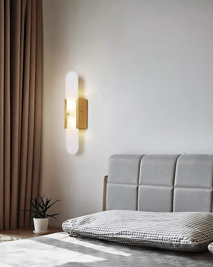 Melange Alabaster Wall Light, Bedroom Wall Sconce, detail 26
