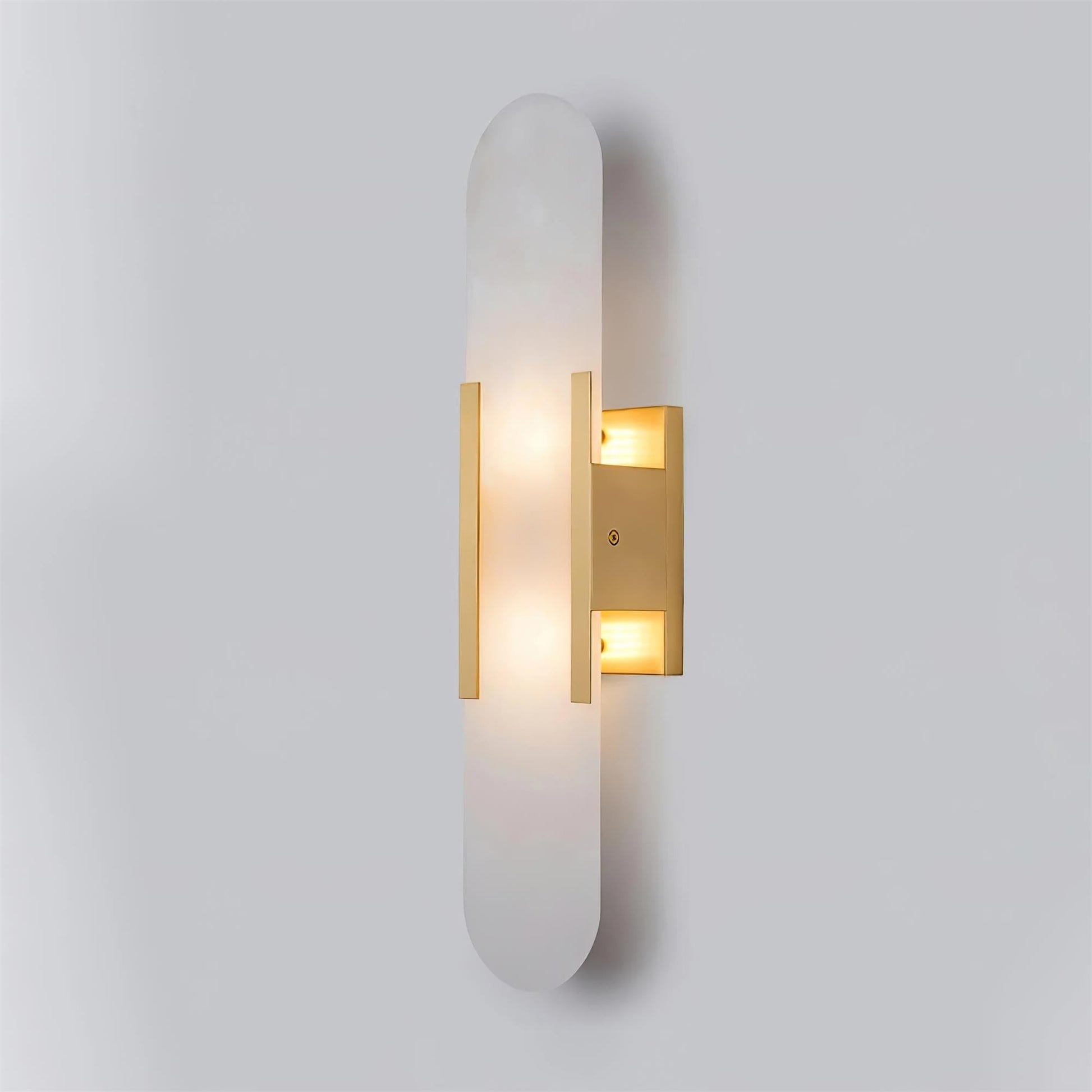 Melange Alabaster Wall Light, Bedroom Wall Sconce, detail 33
