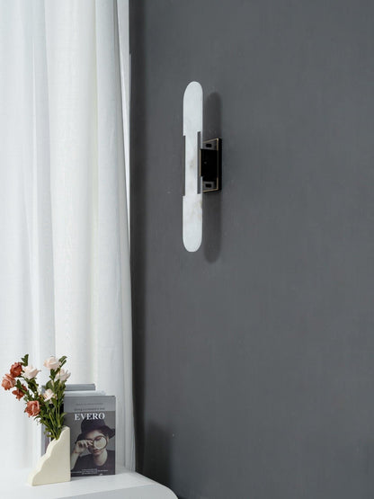 Melange Alabaster Wall Light, Bedroom Wall Sconce, detail 46