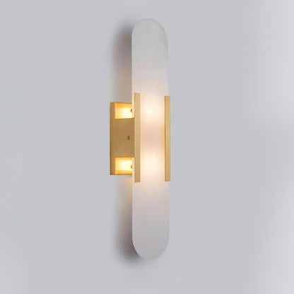 Melange Alabaster Wall Light, Bedroom Wall Sconce, detail 49