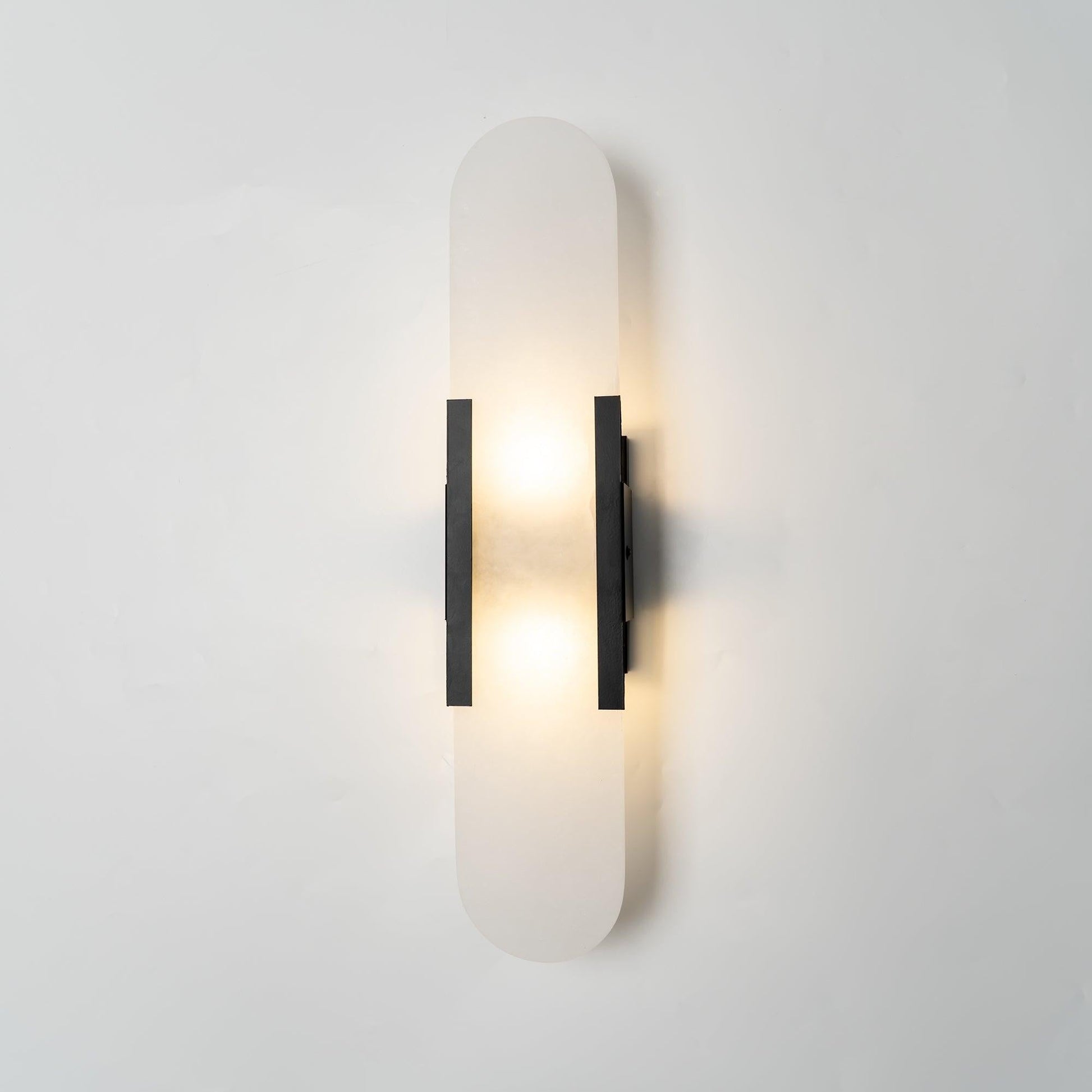 Melange Alabaster Wall Light, Bedroom Wall Sconce, detail 59