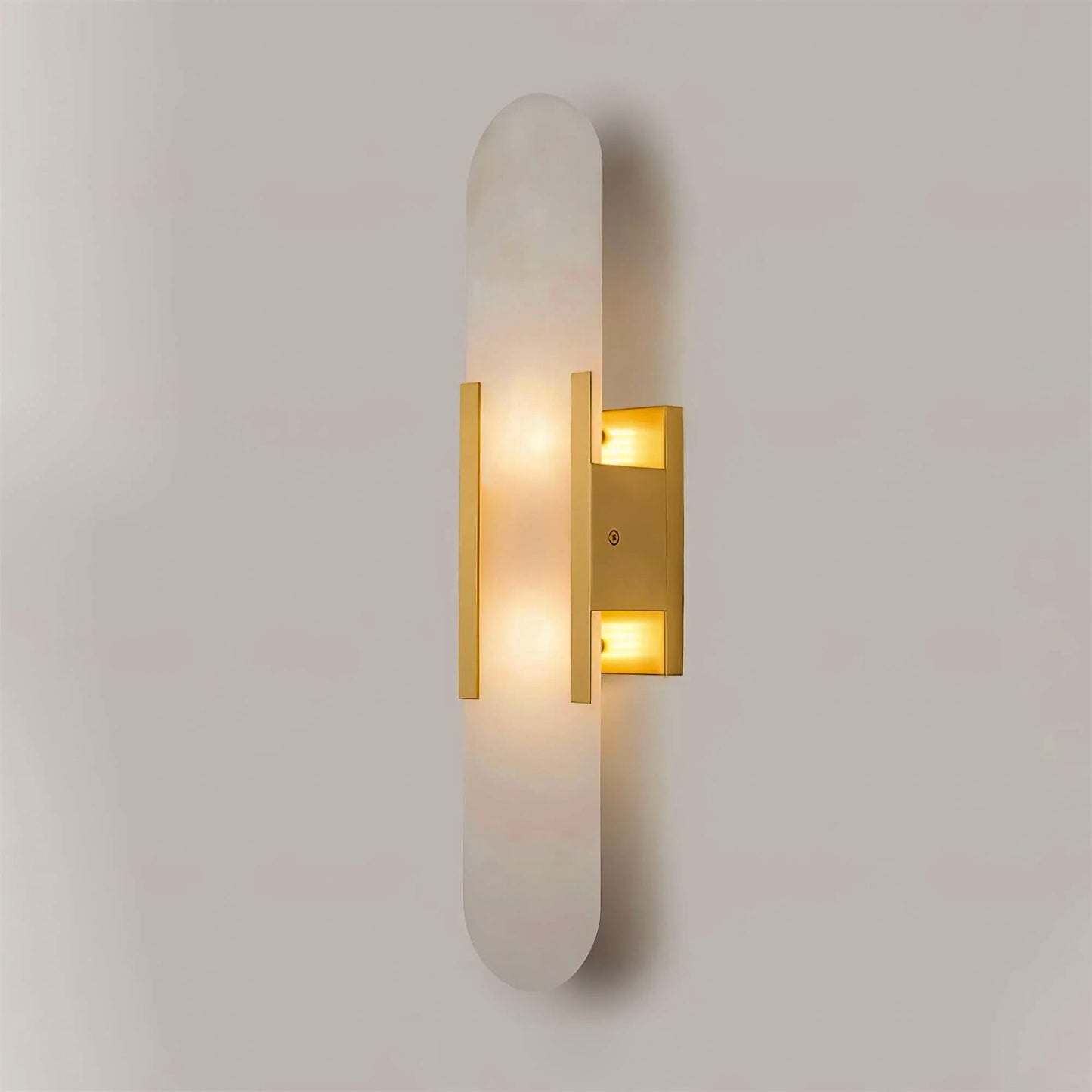 Melange Alabaster Wall Light, Bedroom Wall Sconce, detail 5