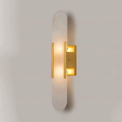 Melange Alabaster Wall Light, Bedroom Wall Sconce, detail 5