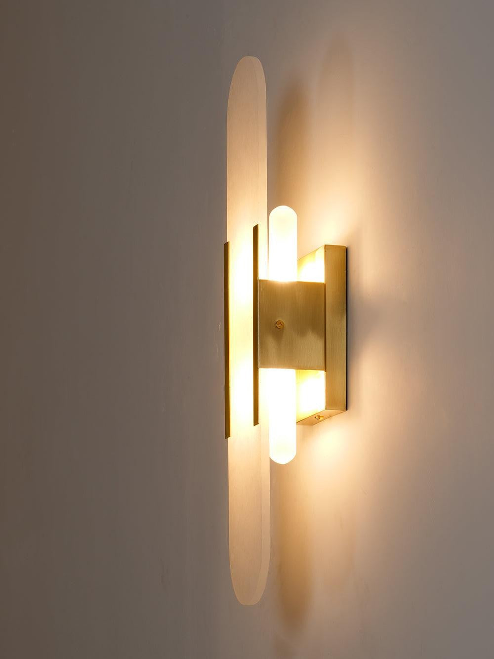 Melange Alabaster Wall Light, Bedroom Wall Sconce, detail 66