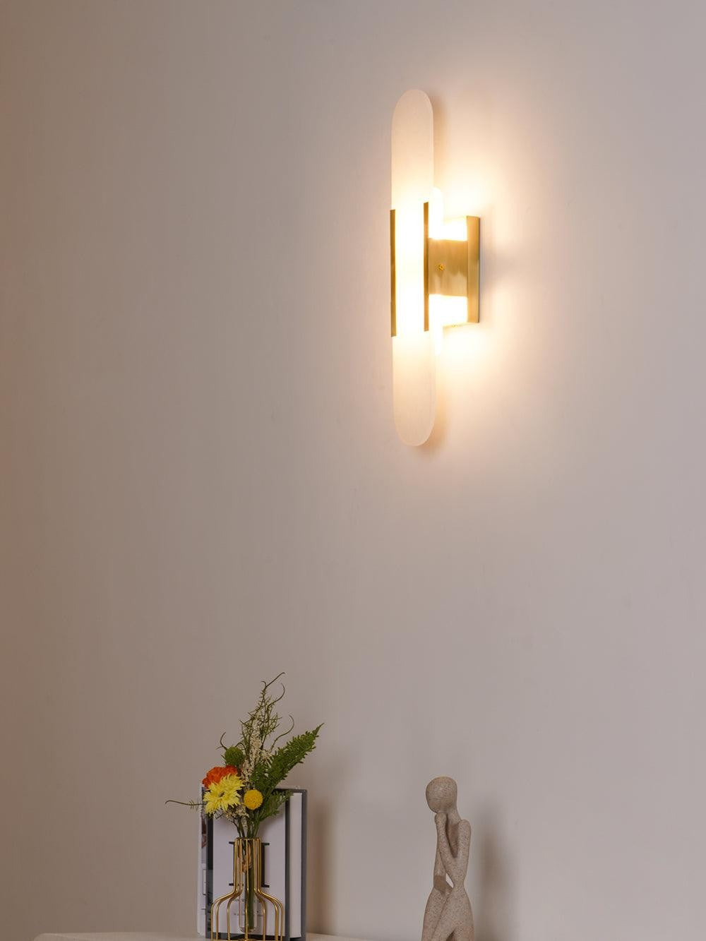 Melange Alabaster Wall Light, Bedroom Wall Sconce, detail 70