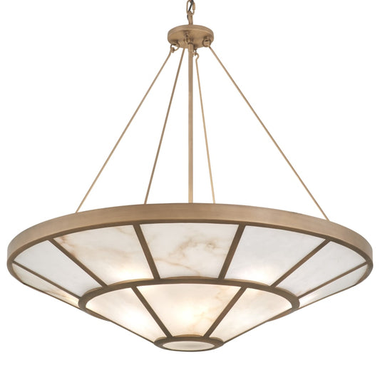 Istria 12 Light 36" Wide Alabaster Pendant - Tianguang Alabaster Lighting