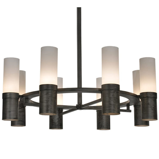 Farmington 16 Light 62" Wide Pillar Candle Style Travertine Chandelier - Tianguang Alabaster Lighting