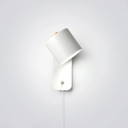 Orbit Plug-in Rotating Wall Light, Plug-In Wall Sconce, Metal, ∅ 5.1″ x H 11.8″