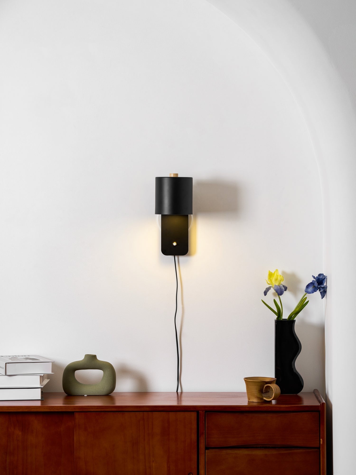 Orbit Plug-in Rotating Wall Light, Plug-In Wall Sconce, detail 29